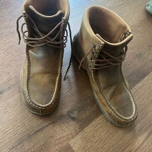 Men's Brown Leather Boots